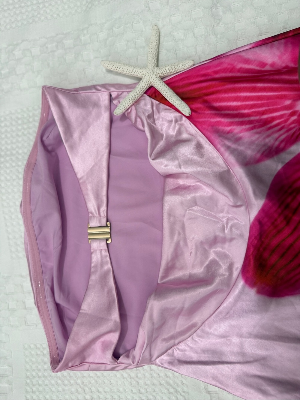 Away Runaway The Label Pink Lined Jacket with Gold Hardware - Picture 7 of 9